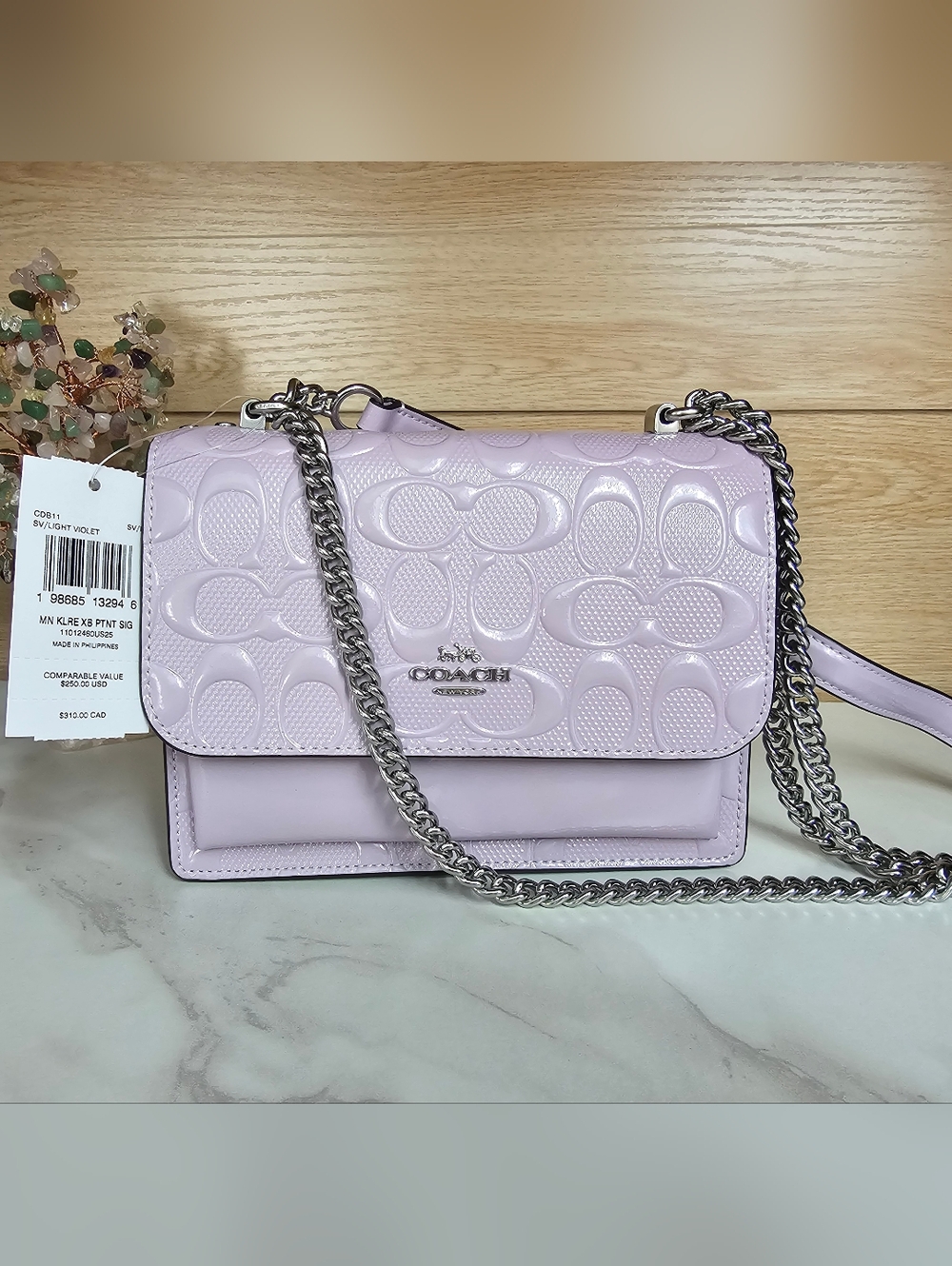 Coach Mini Klare Crossbody Bag. - Picture 7 of 12